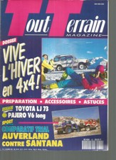 TOUT TERRAIN MAGAZINE N°32 HIVER EN 4X4 / TOYOTA LJ 73 / PAJERO V6 LONG / TRIAL