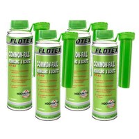 Flotex Diesel Common-Rail Reinigung & Schutz, 4 X 250Ml Systemreiniger Additiv