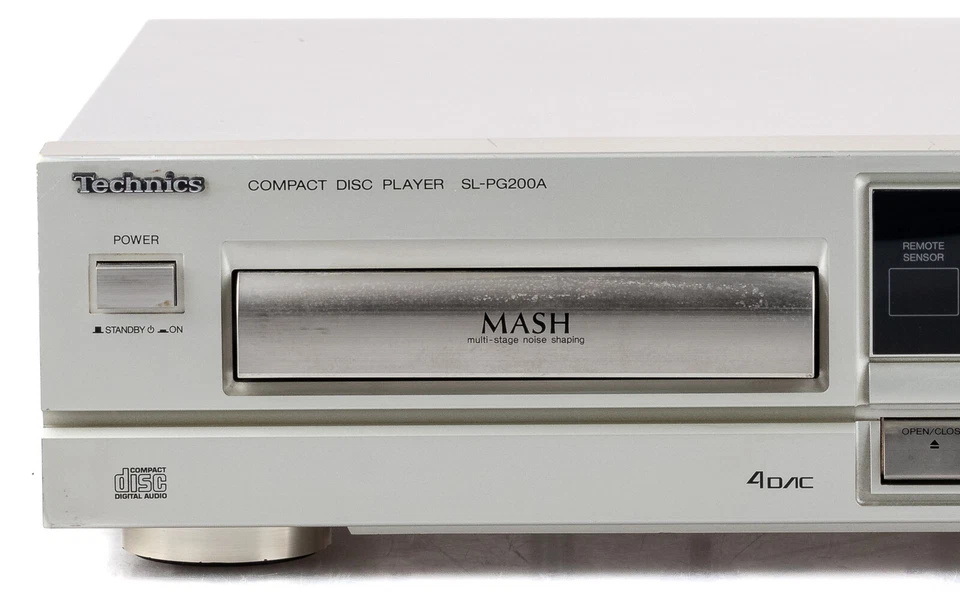 Technics SL-PG200A Lettore CD Argento +FB / CDM4/19 / Mantenuto 1 anno di garanzia [3] - Immagine 2 di 4