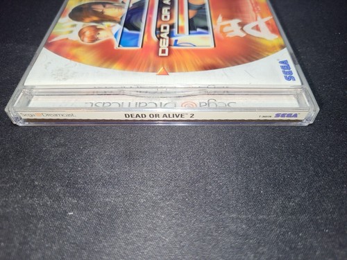 Dead or Alive 2 DOA II Tecmo Sega Dreamcast DC COMO NUEVO estado COMPLETO + ¡tarjeta regular! - Imagen 3 de 5