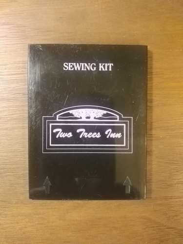 Foxwoods Casino & Two Trees Inn Connecticut Sewing kits unused FREE SHIPPING!!!! - Picture 2 of 5