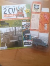Citroën 2CV Pick up bachée 1963 + fascicule + boite Norev  le tout Neuf