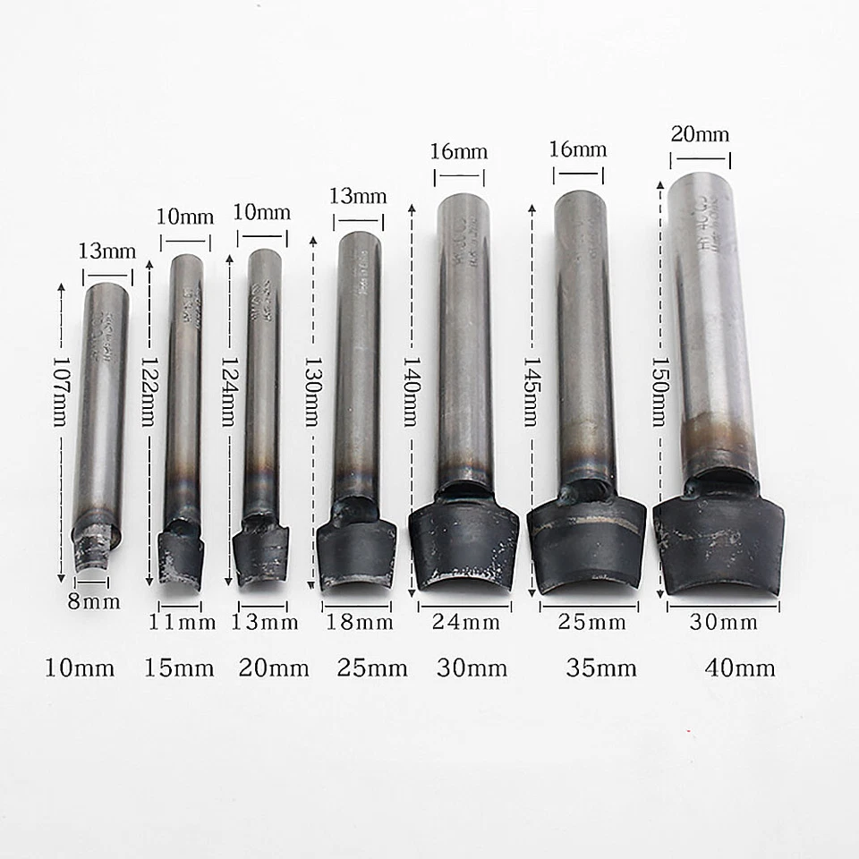 Steel Quarter Round Leather Craft Arc End Cutter Punch Strap Belt Wallet tools - Image 4 of 4