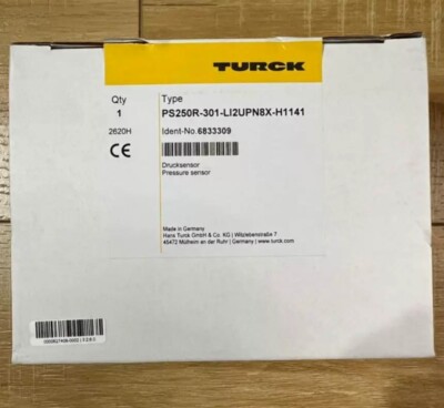 1pcs TURCK PS250R-301-LI2UPN8X-H1141 Pressure sensor 6833309