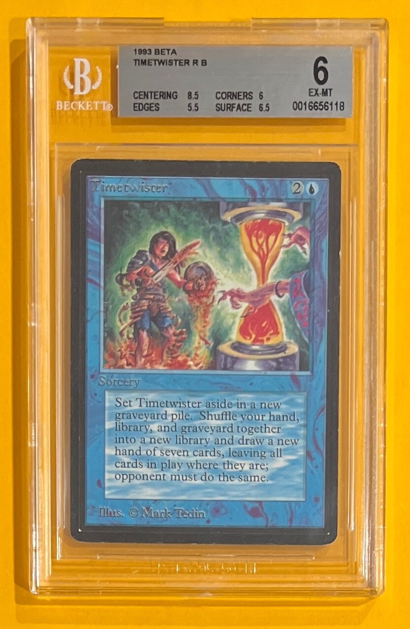 MTG TIMETWISTER Beta (BGS 6) (OldManMTG 009-173)