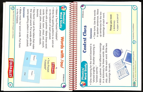 3rd - TREASURES - Workstation Flip Charts - TEACHER RESOURCES (4 Flip Charts) - Picture 5 of 18