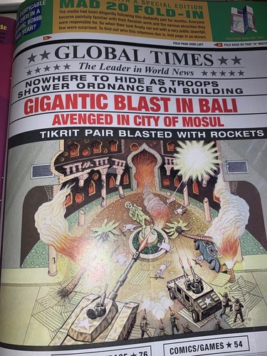 MAD Magazine January 2004 Number 437 20 Dumbest People, Events & Things of 2003 - Picture 11 of 12