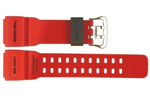 Genuine Casio RED Watch Strap 10553038 Band for 1000 GG 1000GB GG-1000GB