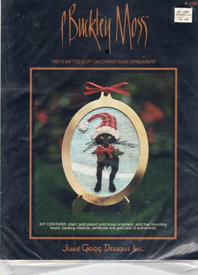 P Buckley Moss Christmas Cross Stitch Ornament Kits You Choose