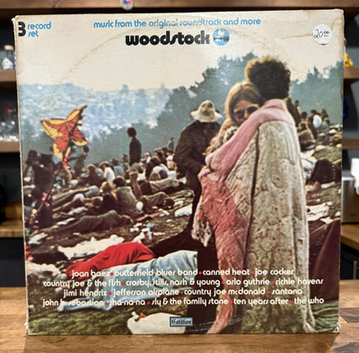 Woodstock SC CTN 70-1883A LP Vinyl VG+ | Honest Vintage Hippie Copy