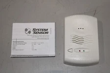 Lot of 4 System Sensor Carbon Monoxide Detector, 12/24V, 4-Wire White CO1224T