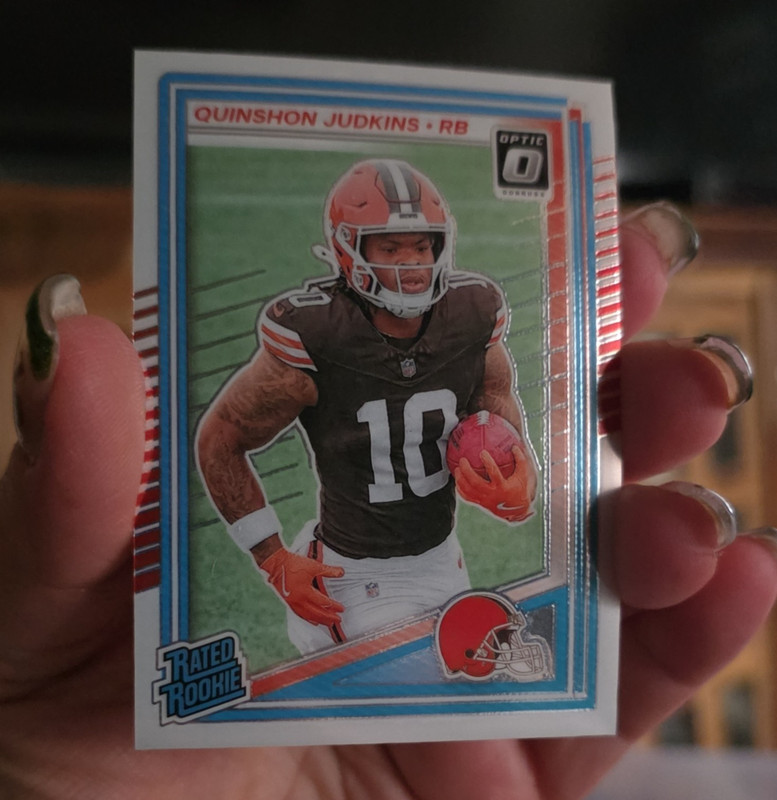Panini 2025 Donruss Optic Quinshon Judkins Cleveland Browns #252 Rookie
