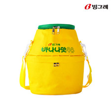 Bolsa enfriadora de leche con sabor a plátano Binggrae bolsa aislante portátil