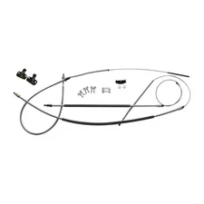 Parking Brake Cable Kit Complete Factory Rear Disc 1979-81 Firebird OE Steel