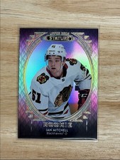 2020-21 Upper Deck Stature Portrait Variant Ian Mitchell RC /99 Chicago