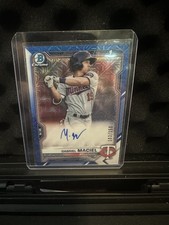 2021 Bowman Chrome Prospect Autographs Blue Mojo /150Gabriel Maciel #CPA-GM