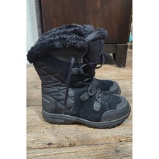 Columbia Ice Maiden II Women Waterproof Winter Snow Boots Black YL5328-010 Size7