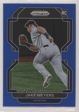 2022 Panini Prizm Blue Prizm Jake Meyers #92 0b3