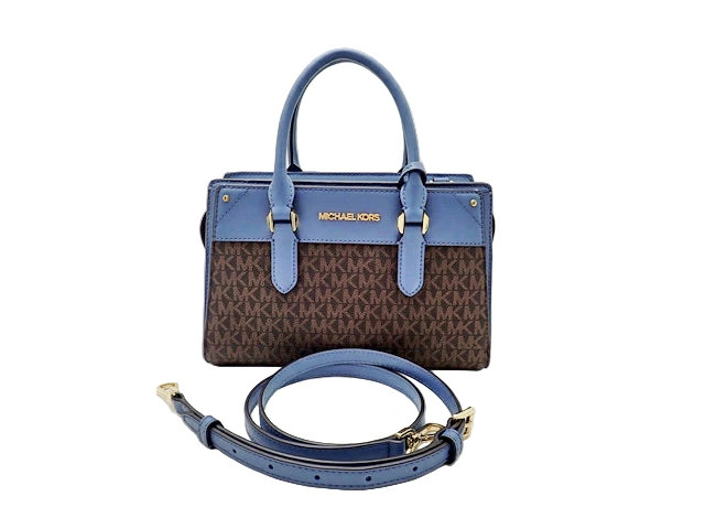 Michael Kors Mirren Small Satchel 2way Hand Bag 35H1G9MS2B Used AB Rank
