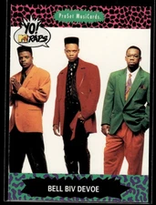 1991 Pro Set Yo! MTV Raps #1 - Bell Biv DeVoe - Hip-Hop Card