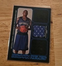 Randy Foye 2006-07 Bowman Relics Jersey Card GR-RF