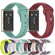 Reverse-clasp Silicone Watch Strap for Huawei Band 11/11 NFC/11 Pro/11 Pro NFC