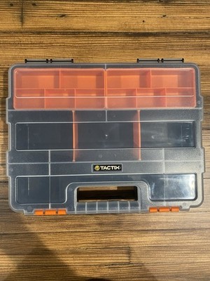 Tactix Organizational System 11x9x2 Black And Orange