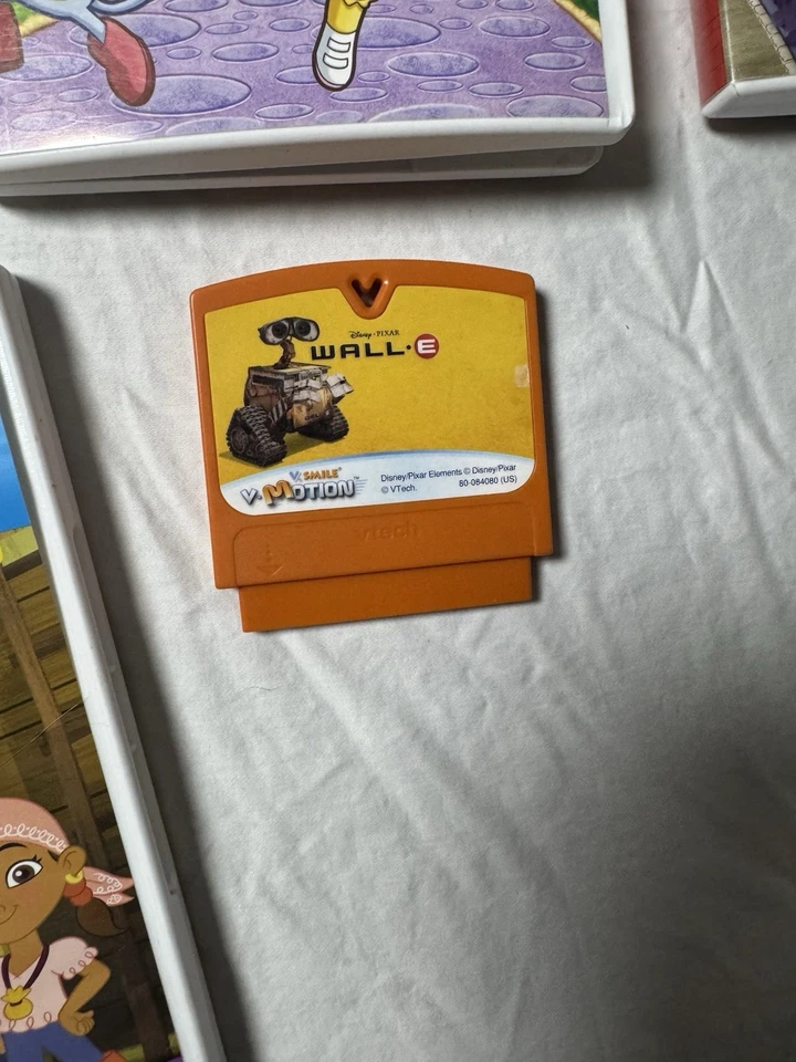 Lot Of 11 Vintage V-Tech Cartridges & Books Marvel Dora MobiGo Toy Story 3  - Image 4 of 4