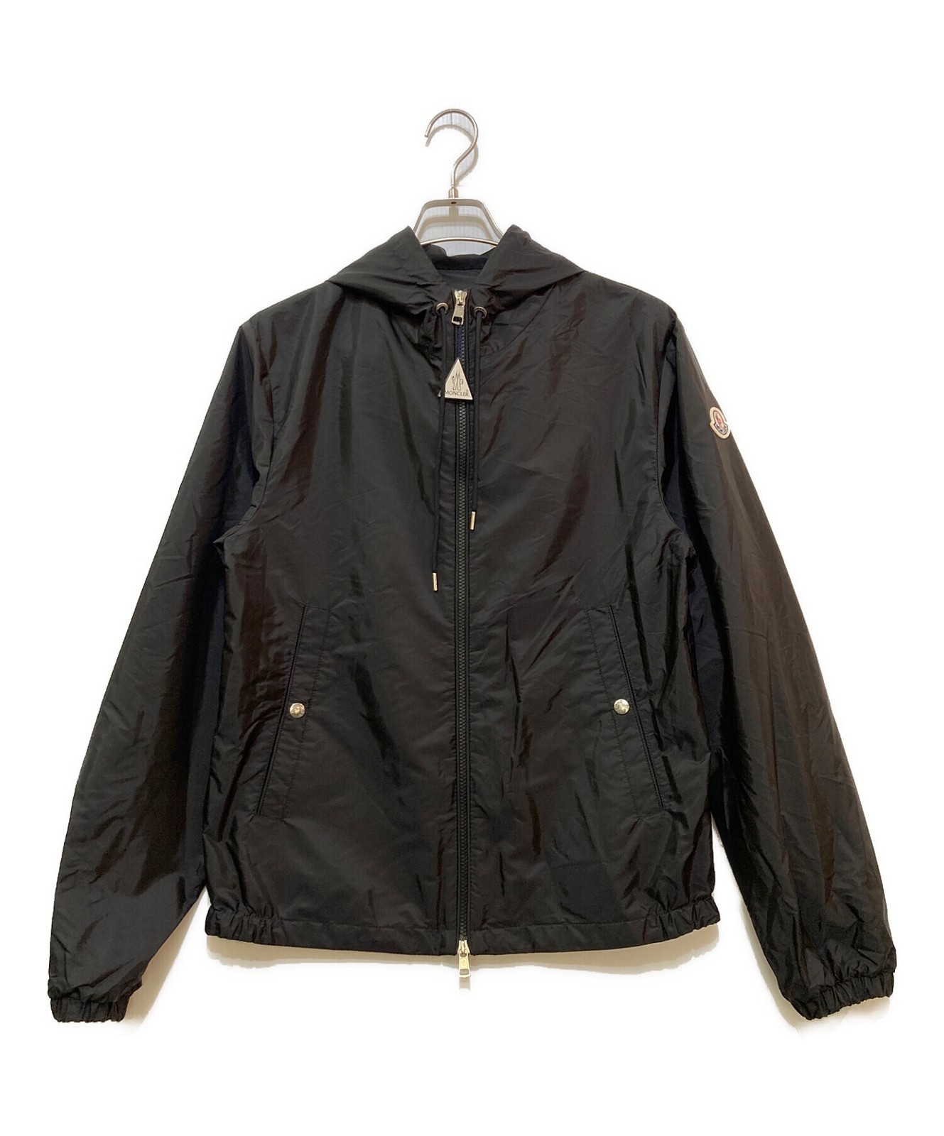 MONCLER/GRIMPEURS Hooded Nylon Jacket J10911A00090 Black Size: 2