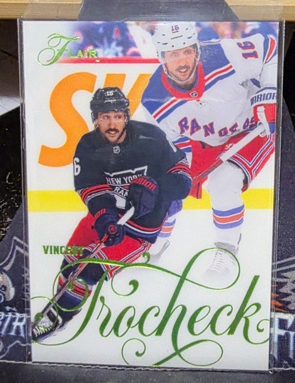 VINCENT TROCHECK 25-26 Flair Image B Forecheck Variant #88  306/349 NY Rangers 