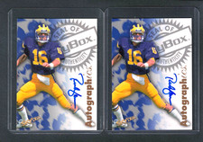 (2) 2012 Fleer Retro 1997 Autographics Rich Gannon #97AU-GA Autograph Auto