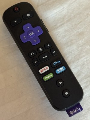 GENUINE ROKU RC-AL4 VOICE STREAMING MEDIA PLAYER REMOTE NETFLIX/SLING/HULU/CBS