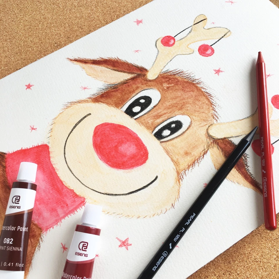 ESENG® Aquarellblock MASTER WP-300, 300GSM, A3/A4/A5 - Bild 4 von 4