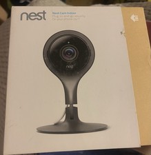 Google Nest Cam Indoor Security Camera - Black, NEW  