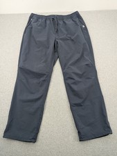 LL Bean Multisport Pants Mens XL 38x30 Blue Elastic Waist Active Hiking 510948