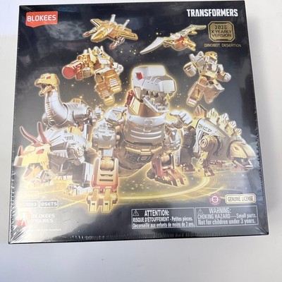 Transformers Limited Edition Gold Series 3 Dinobot Desertion