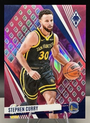2023-24 Panini Phoenix - Pink Prizm #174 Stephen Curry /175