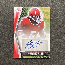2022 Sage STEPHEN CARR #A-SC Rookie AUTO - INDIANA FOOTBALL CARD