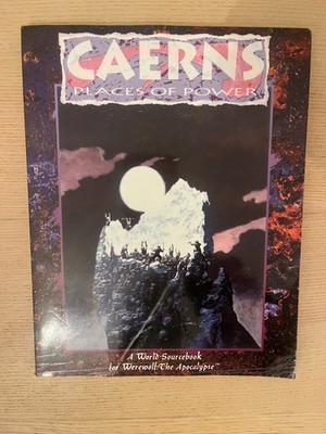 WHITE WOLF WW3201 CAERNS PLACES OF POWER WERWOLF QUELLENBUCH