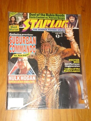 STARLOG #167 SCI-FI MAGAZINE JUNE 1991 SUBURBAN COMMANDO HULK HOGAN DOCTOR WHO
