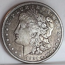 1921-S Morgan Silver Dollar ? AU ? #2650