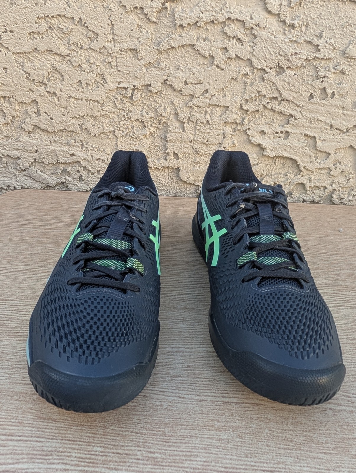 ASICS Gel-Resolution Dynawall Men's Tennis Shoes Black Green US 9.5 thumbnail 4