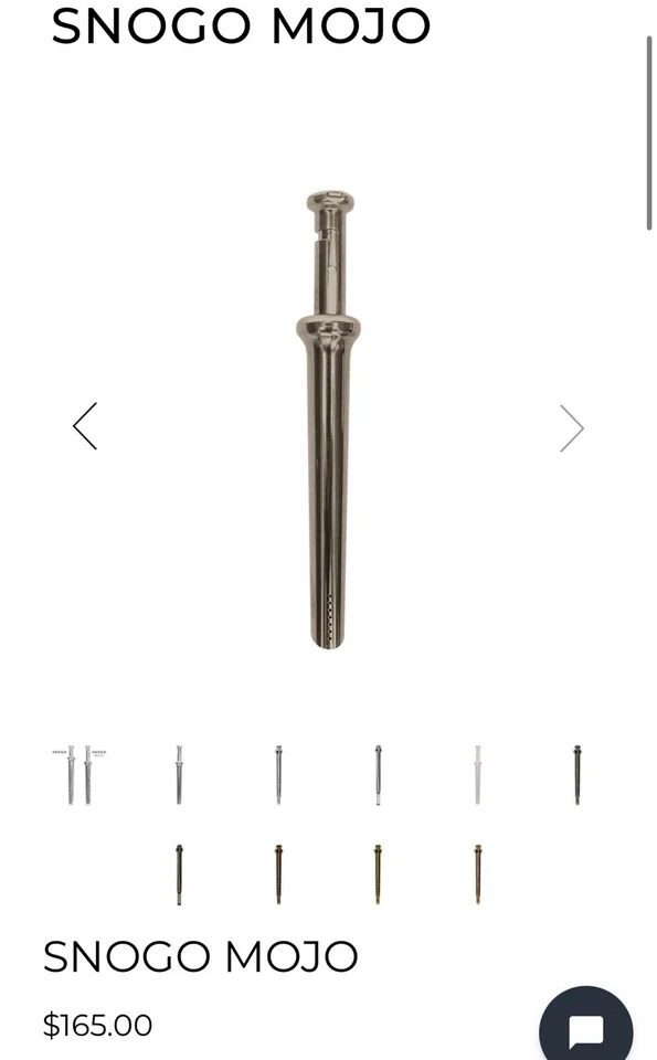 Snogo Bump Straw Holiday Sale 3 Designs. Gold Kit. SMG Silver. Mojo Nitride - Image 3 of 4