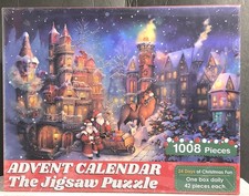 Advent Calendar 1008 pc Christmas Jigsaw Puzzle - NEW  SEALED - Ships Free