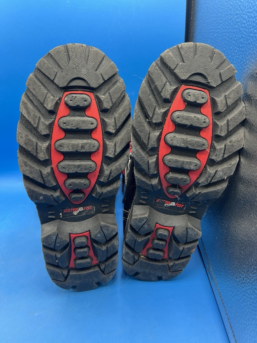 Motorfist 2.0 Snowmobile Boots size 7 Black / Grey, Red lace Motorfist 2.0 Snowmobile Boots size 7 Black / Grey, Red lace