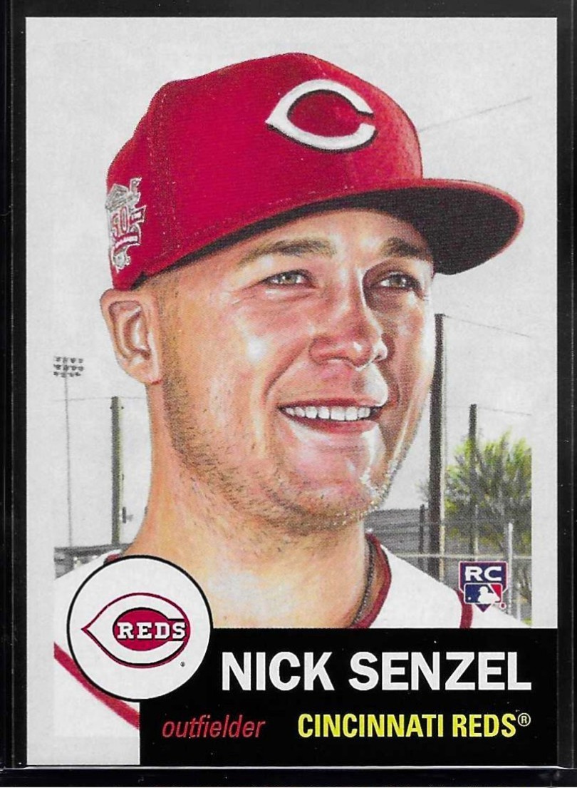 2019 TOPPS LIVING SET # 188 NICK SENZEL Rookie Cincinnati Reds 4,700 Printed b