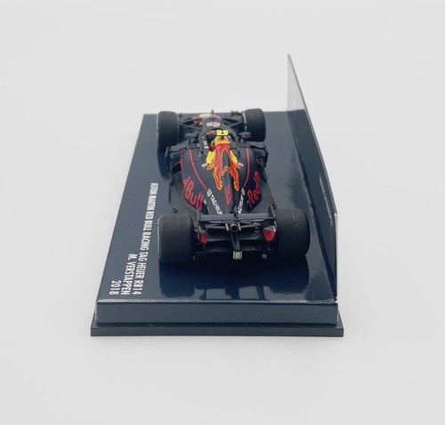 NEW Minichamps 1/43 Aston Martin Red Bull Racing RB14 Verstappen 2018 410180033 - Imagen 6 de 8