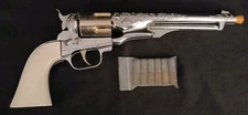 Vintage Hubley Colt 45 Cowboy Cap Gun. Works Great Mint Condition. With Bullets 