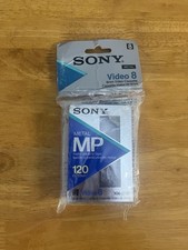 Sony, Metal MP, Video 8, 8mm, Video Cassette, 120 min BRAND NEW SEALED UNUSED