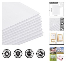 3 Pcs Waterproof 24 x 36 Inch Corrugated Plastic Sheets - Versatile Blank Boards